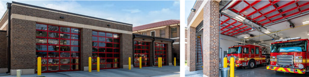 COJ Fire Station 10 - Decorative Doors